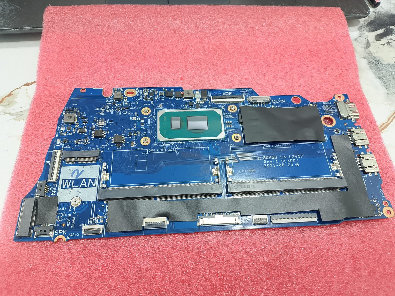 Intel Dell insp 3511 La-l241p i5 11th gm Laptop Motherboard