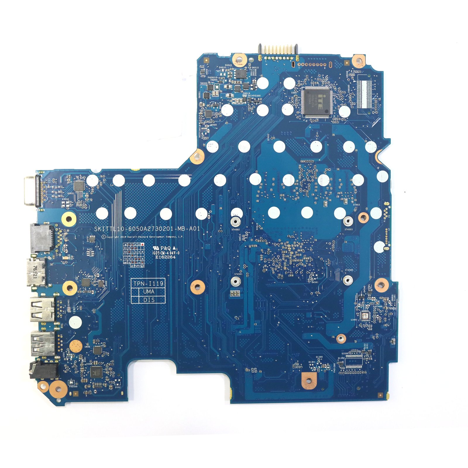 HP 14 AC DUAL CORE WITHOUT GRAFIC 6050A2730201-MB-AD LAPTOP MOTHERBOARD - Image 2