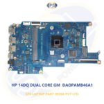 HP 14DQ DUAL CORE GM  DAOPAMB46A1 LAPTOP MOTHERBOARD
