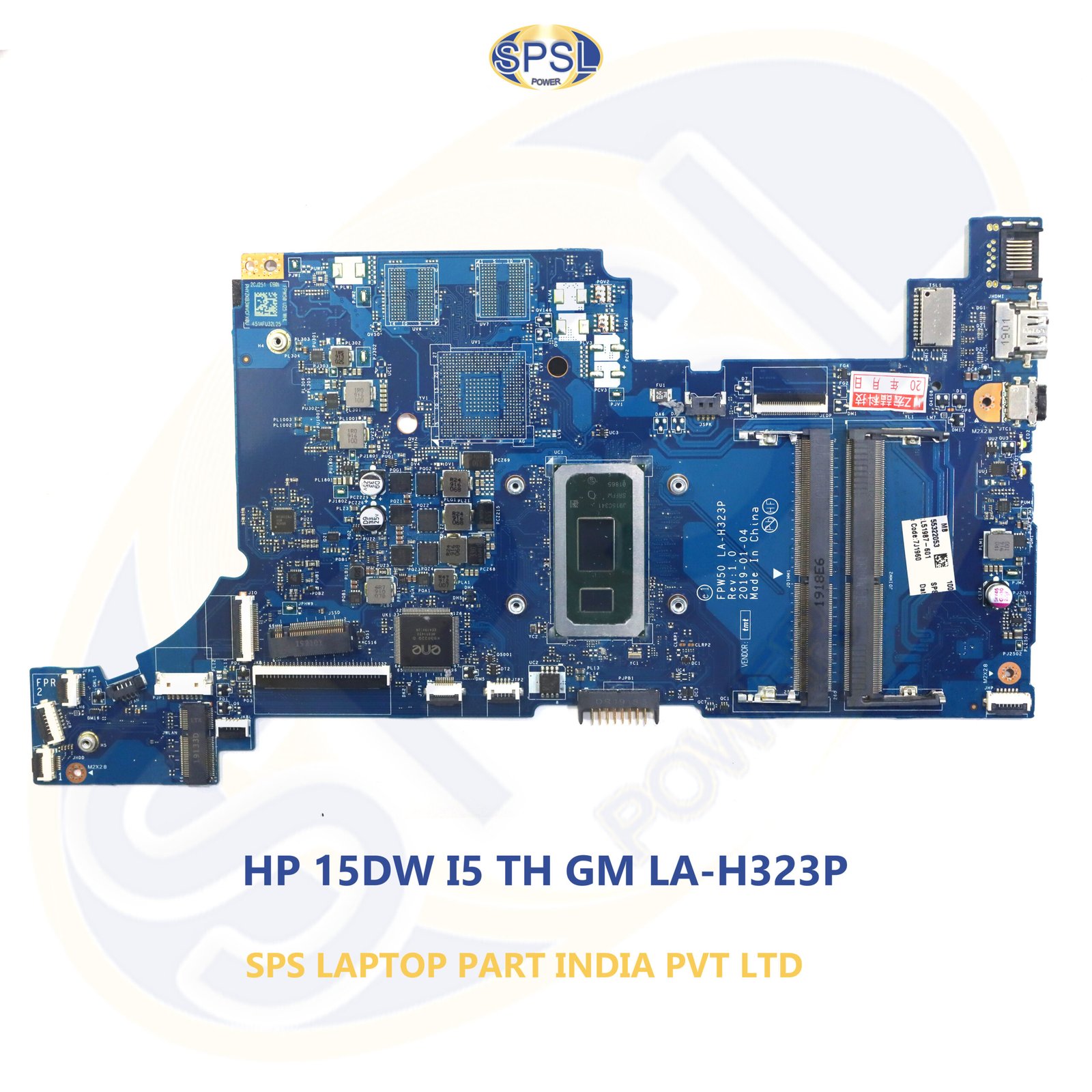 HP 15DW I5 TH WITHOUT GRAFIC LA-H323P LAPTOP MOTHERBOARD