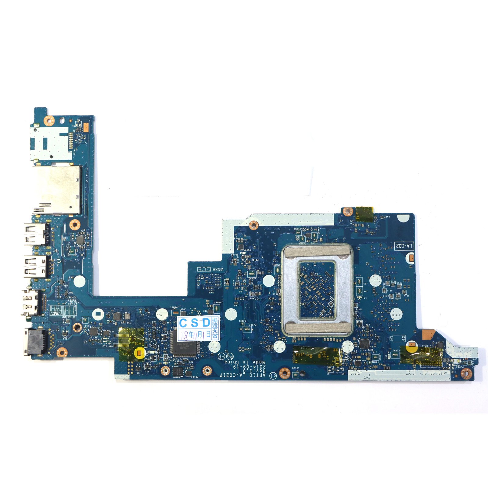 HP X360 11-P DUAL CORE GM LA-C021P LAPTOP MOTHERBOARD - Image 2