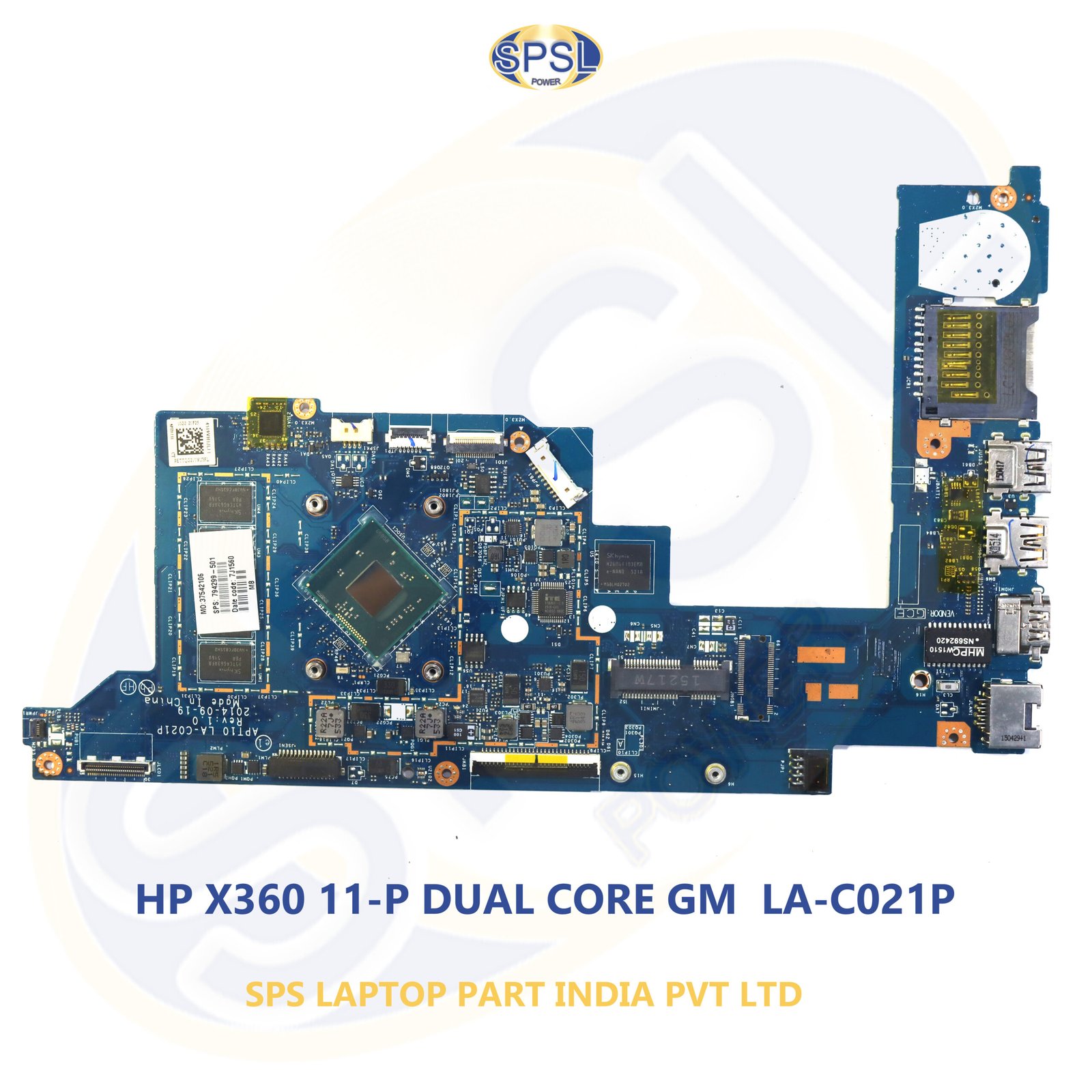 HP X360 11-P DUAL CORE GM LA-C021P LAPTOP MOTHERBOARD