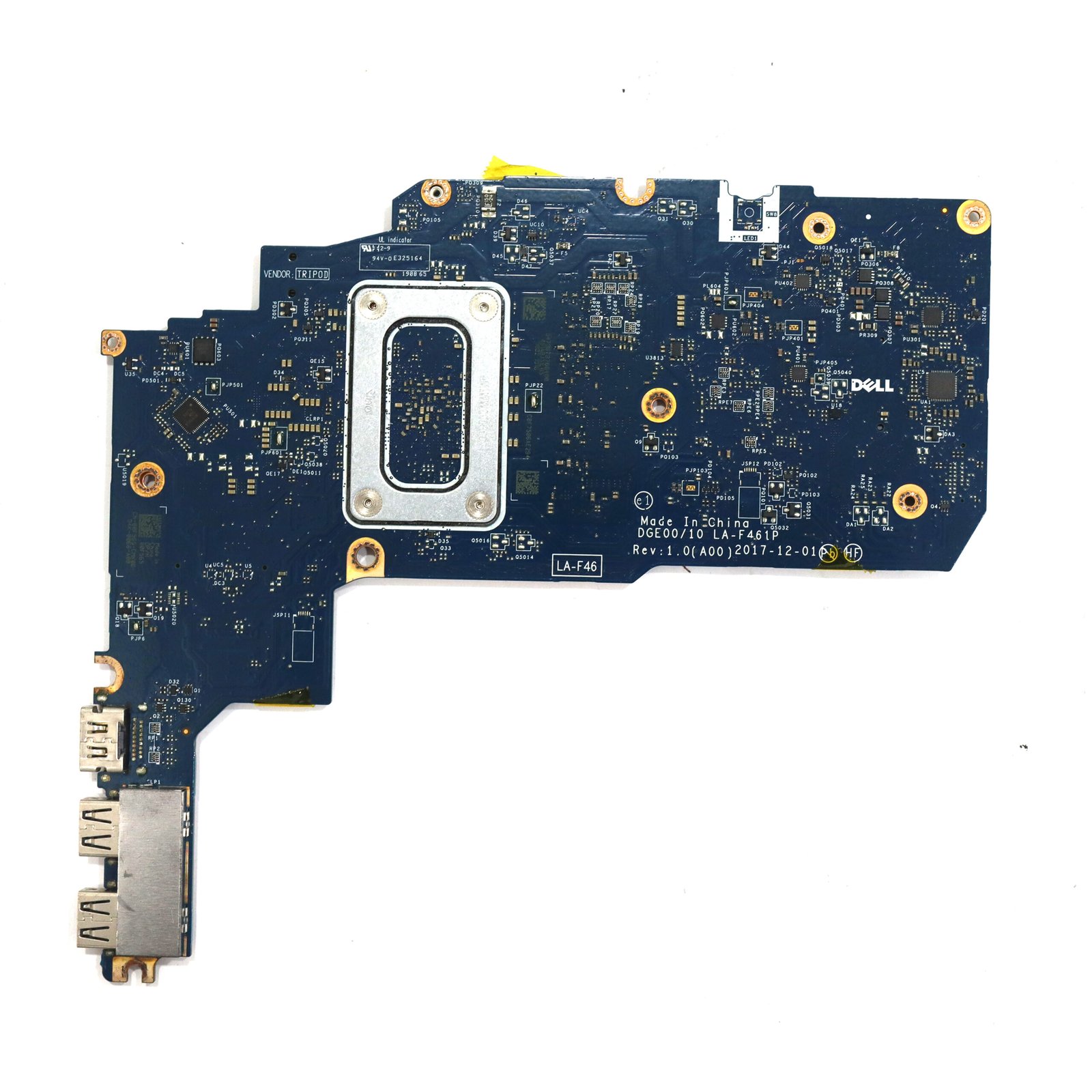 DELL LATITUDE 3190 2-IN-1 GM LA-F461P LAPTOP MOTHERBOARD - Image 2