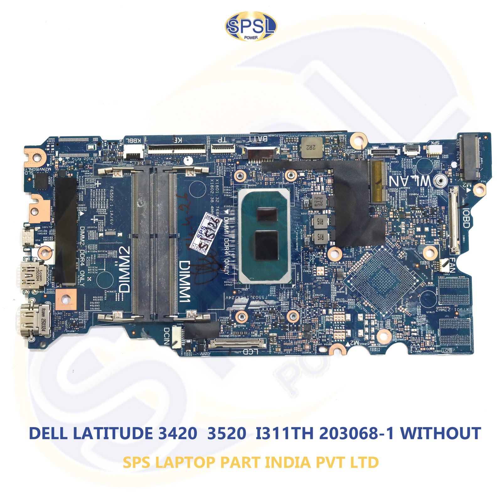 DELL LATITUDE 3420 3520 I311TH 203068-1 WITHOUT LAPTOP MOTHERBOARD