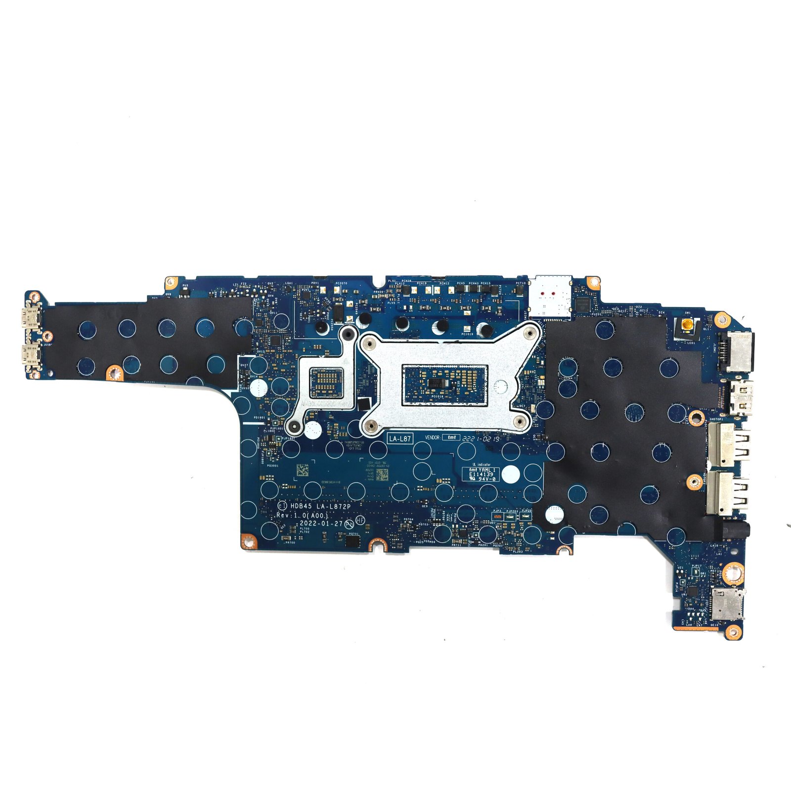 DELL LATITUDE 5431 I7 12TH GM LA-L872P LAPTOP MOTHERBOARD - Image 2