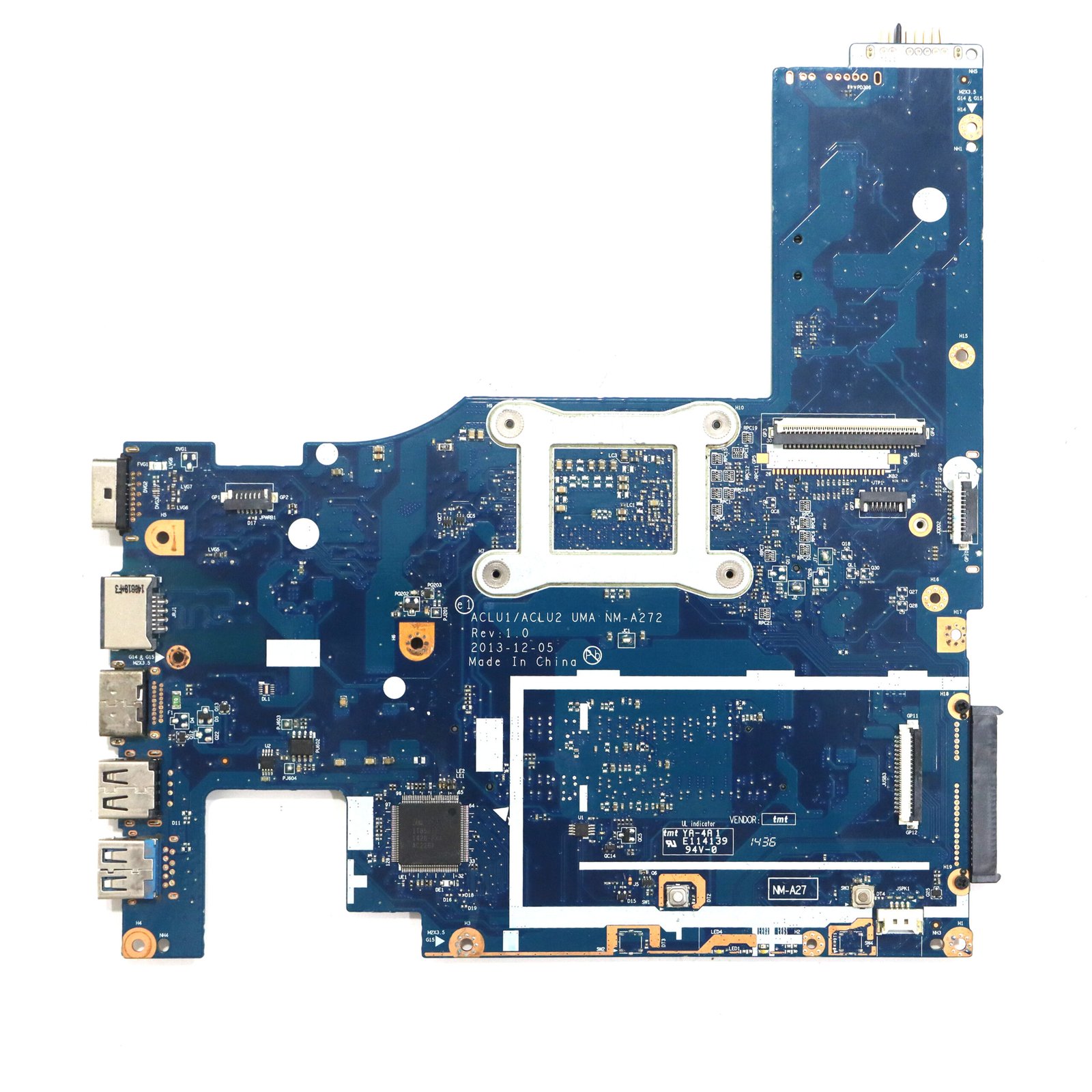 LENOVO 450-70 I3 4TH NM- A272 WITHOUT GRAPHIC LAPTOP MOTHERBOARD - Image 2
