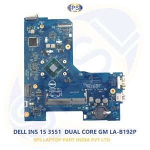 DELL INS 15 3551  DUAL CORE GM LA-B192P LAPTOP MOTHERBOARD
