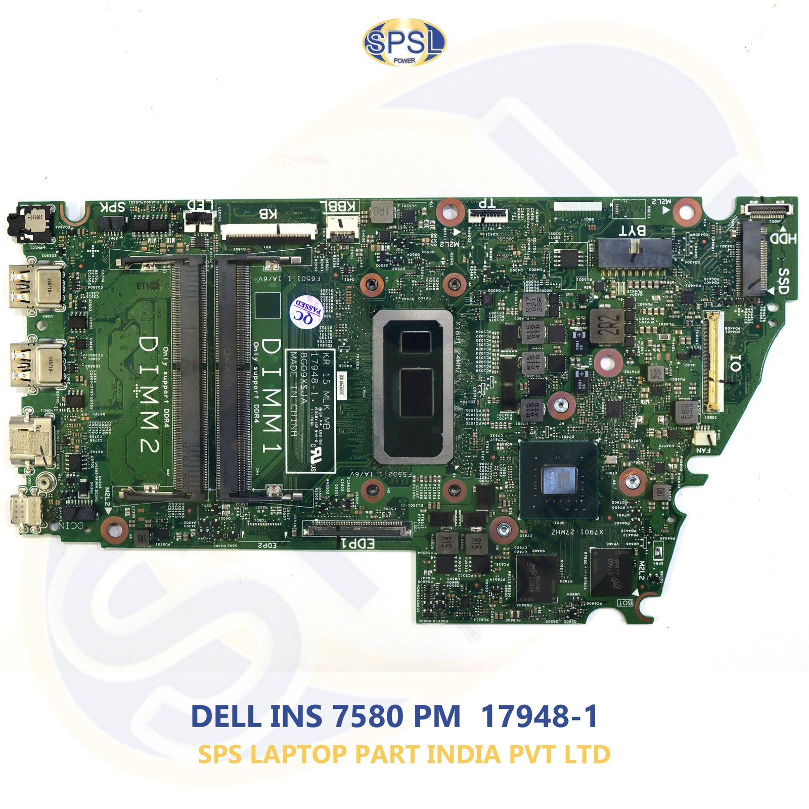 DELL INS 7580 PM 17948-1 LAPTOP MOTHERBOARD