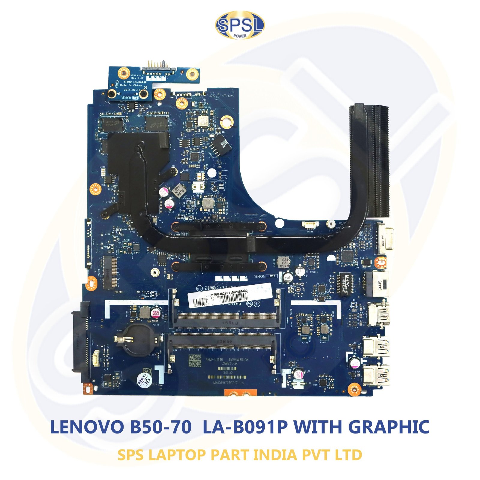 LENOVO B50-70 LA-B091P WITH GRAPHIC LAPTOP MOTHERBOARD