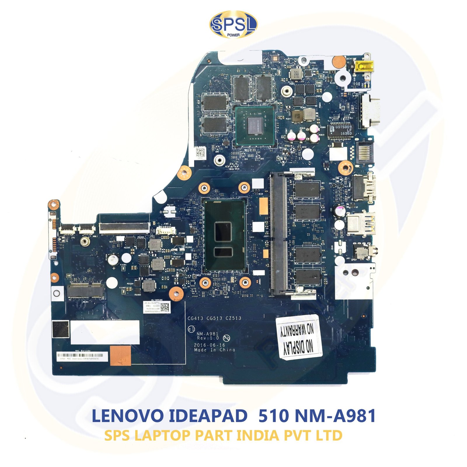 LENOVO IDEAPAD 510 NM-A981 LAPTOP MOTHERBOARD