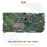 DELL INSP 7586 2 IN 1 GM  18706-1 LAPTOP MOTHERBOARD
