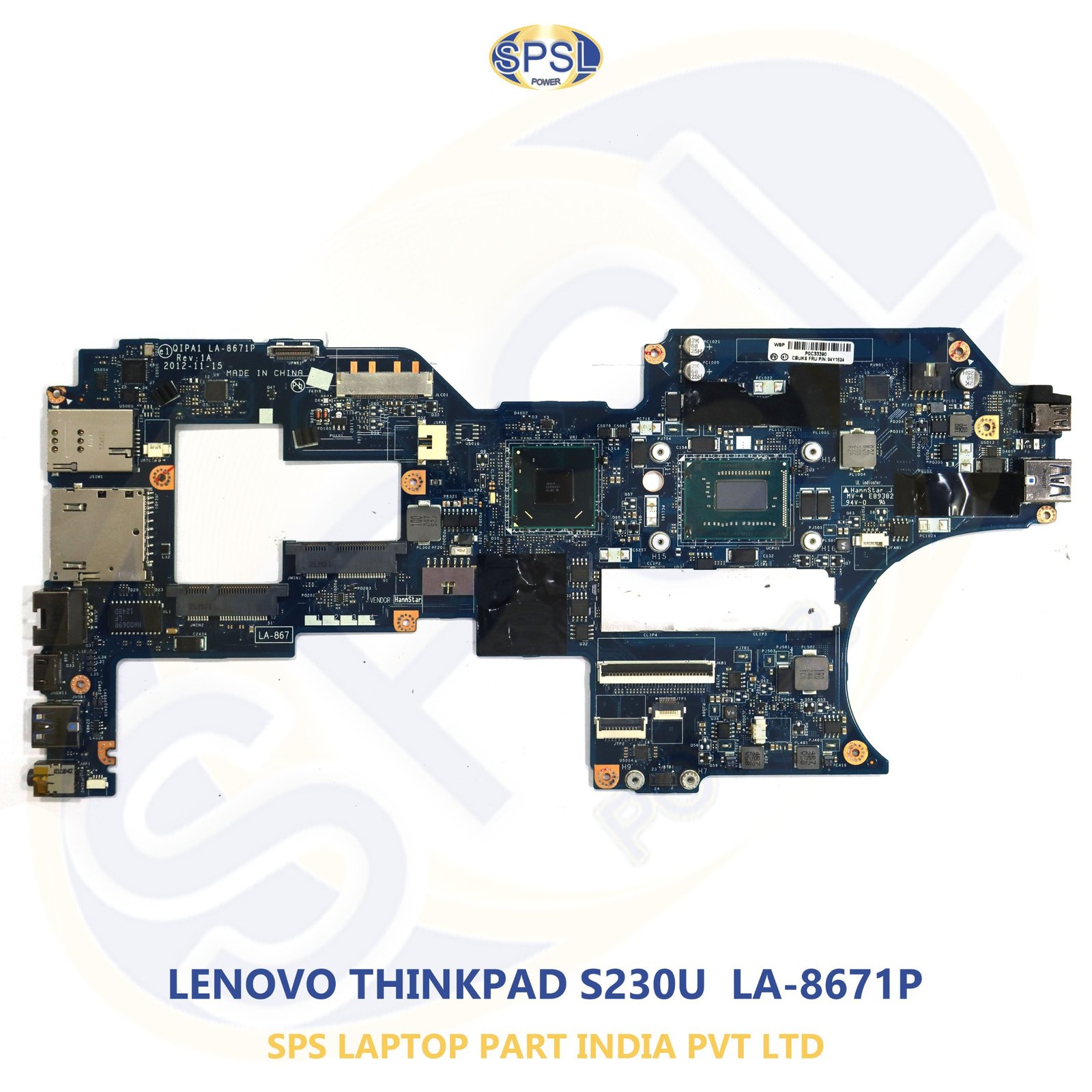 LENOVO THINKPAD S230U LA-8671P LAPTOP MOTHERBOARD