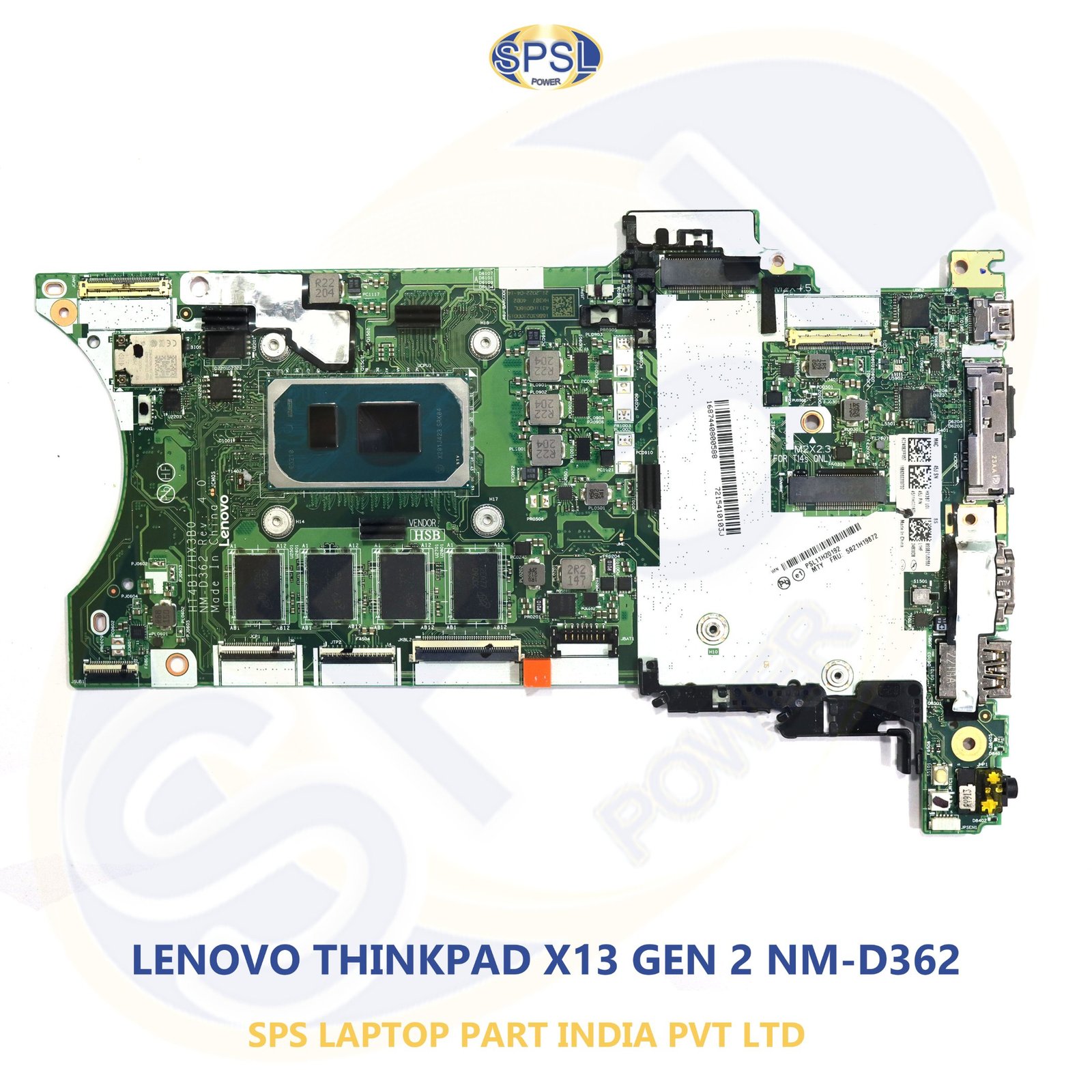 LENOVO THINKPAD X13 YOGA GEN1 19733-1 LAPTOP MOTHERBOARD