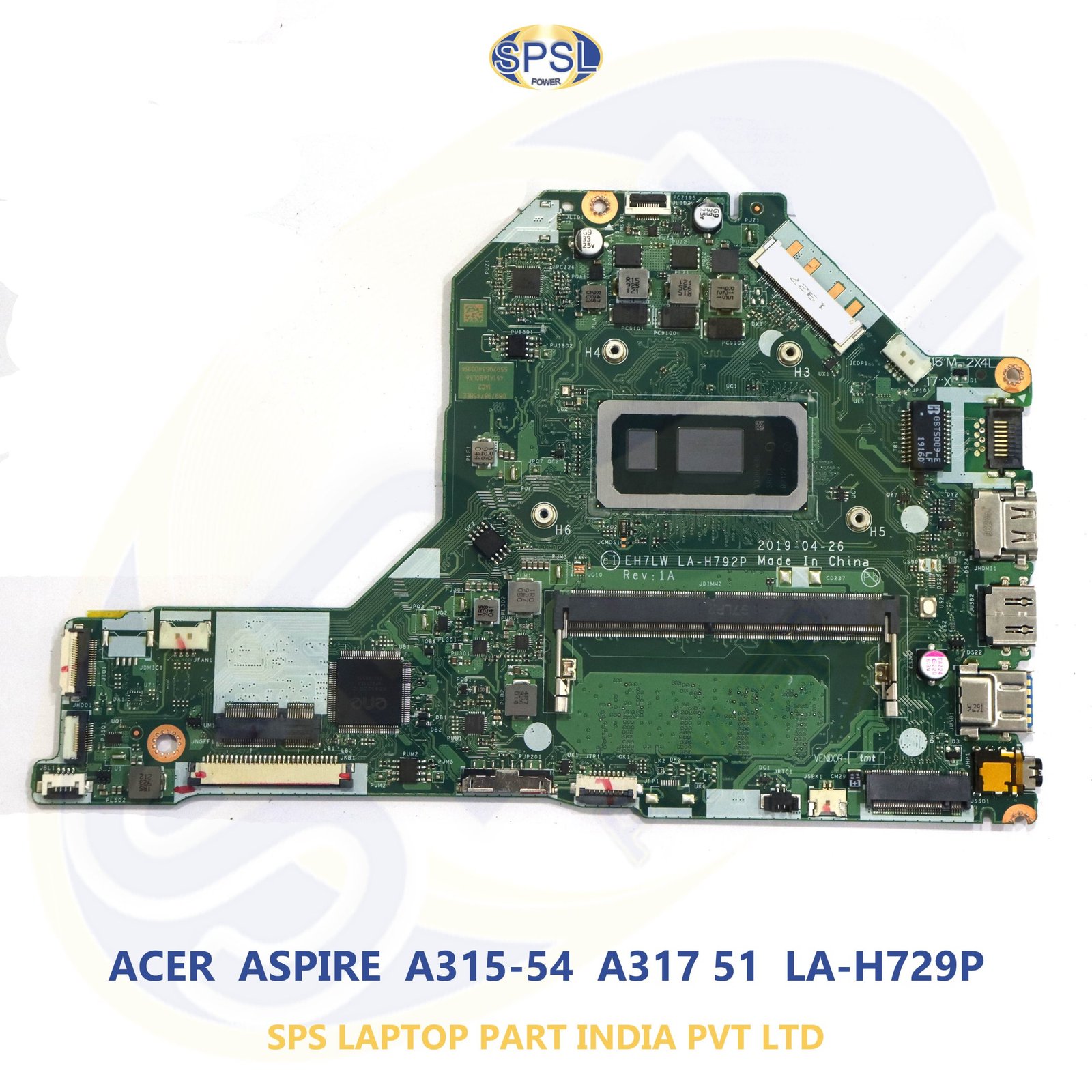 ACER ASPIRE A315-54 A317 51 LA-H729P LAPTOP MOTHERBOARD
