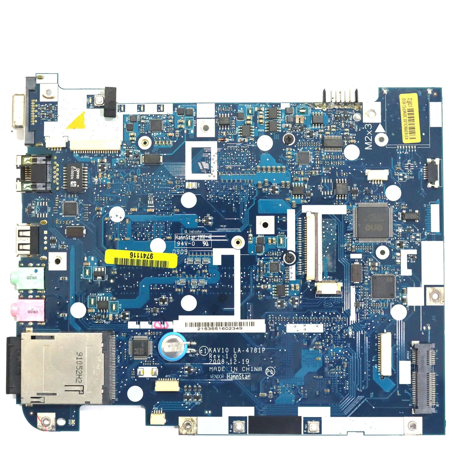 ACER ASPIRE LA-4781P LAPTOP MOTHERBOARD - Image 2