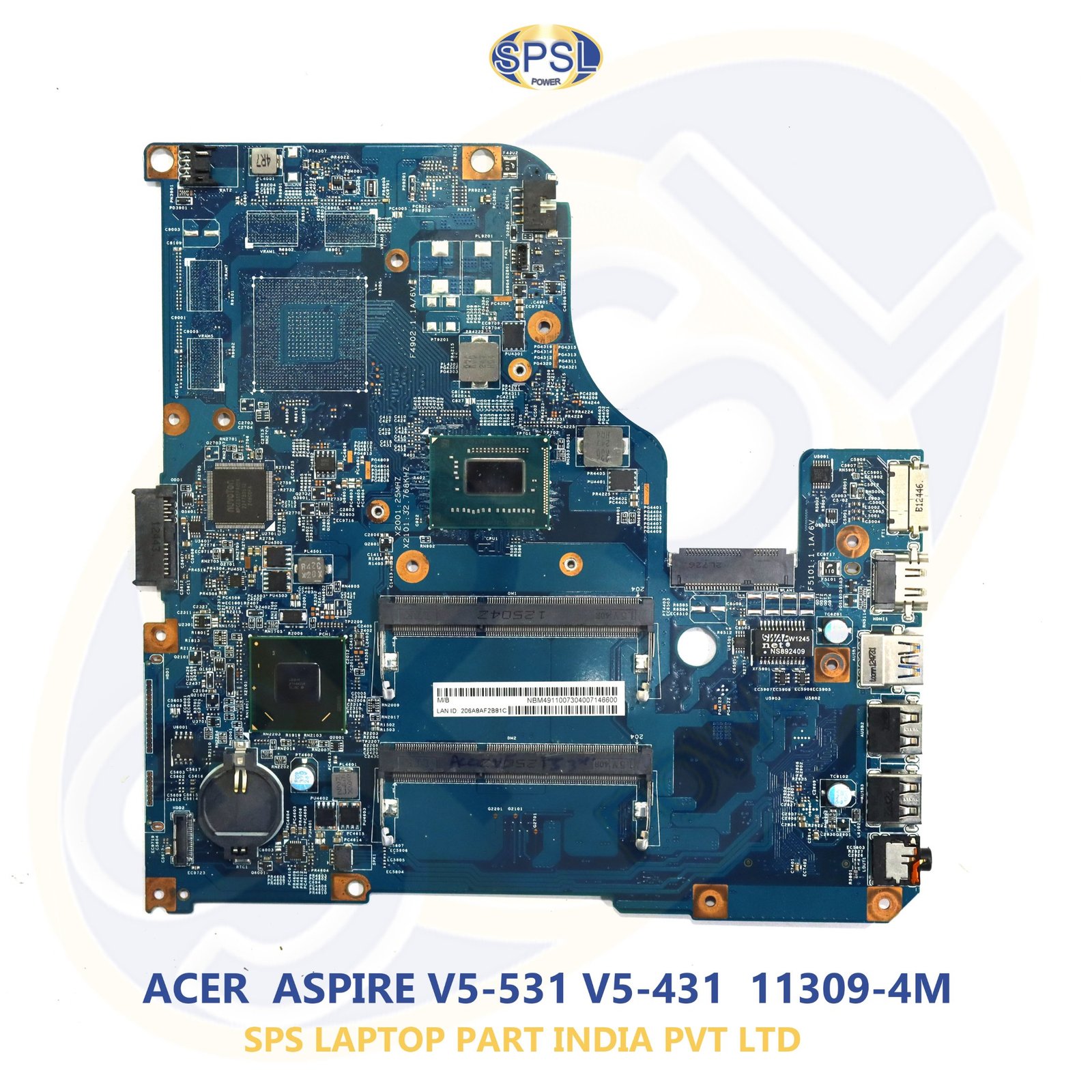 ACER ASPIRE V5-531 V5-431 11309-4M LAPTOP MOTHERBOARD