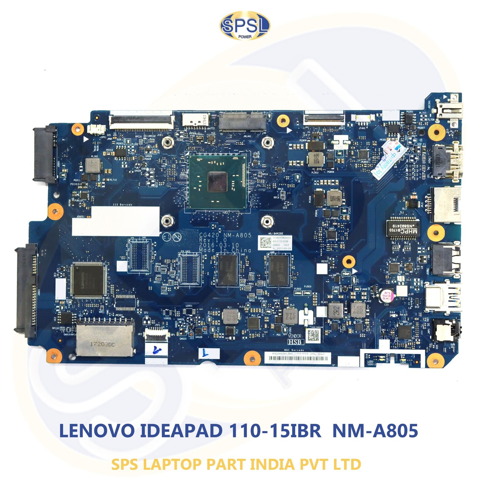 LENOVO IDEAPAD 110-15IBR NM-A805 LAPTOP MOTHERBOARD