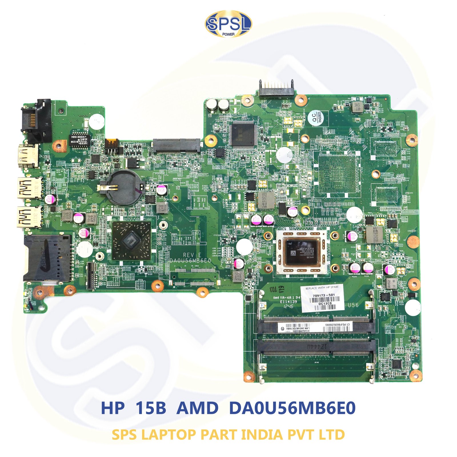 HP 15B AMD DA0U56MB6E0 LAPTOP MOTHERBOARD