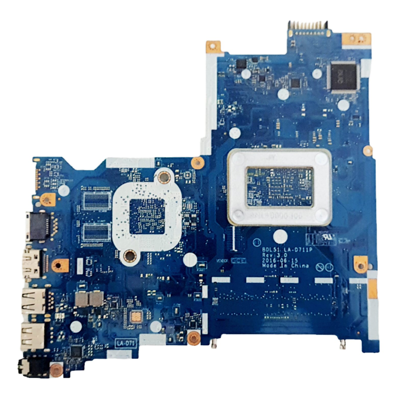 HP M B 15 AMD LA- D711P LAPTOP MOTHERBOARD - Image 2