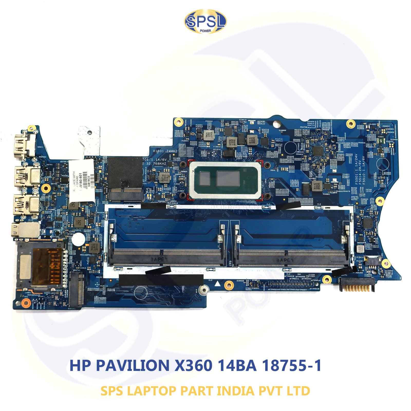 HP PAVILION X360 14BA 18755-1 LAPTOP MOTHERBOARD