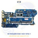 HP PAVILION X360 14CD 18702-1  LAPTOP MOTHERBOARD