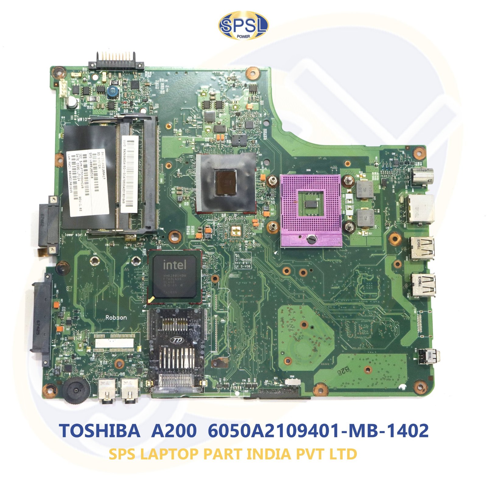 TOSHIBA A200 6050A2109401-MB-1402 LAPTOP MOTHERBOARD