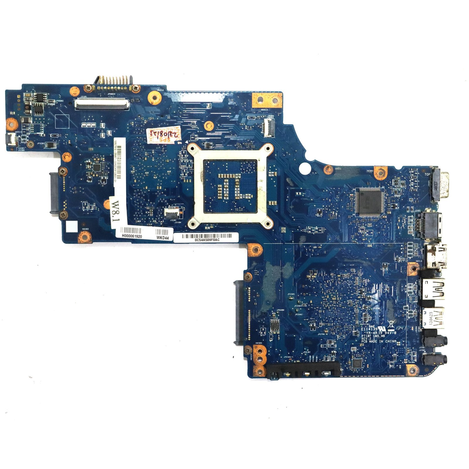 TOSHIBA C850 HM70 CPU SOCKET LAPTOP MOTHERBOARD - Image 2