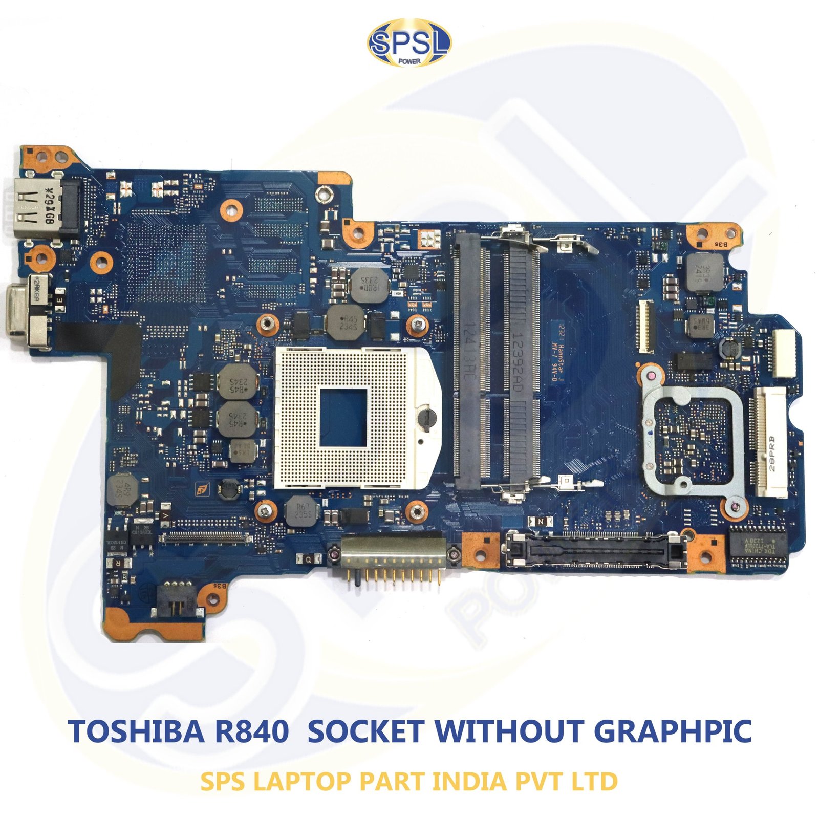 TOSHIBA R840 SOCKET WITHOUT GRAPHPIC LAPTOP MOTHERBOARD