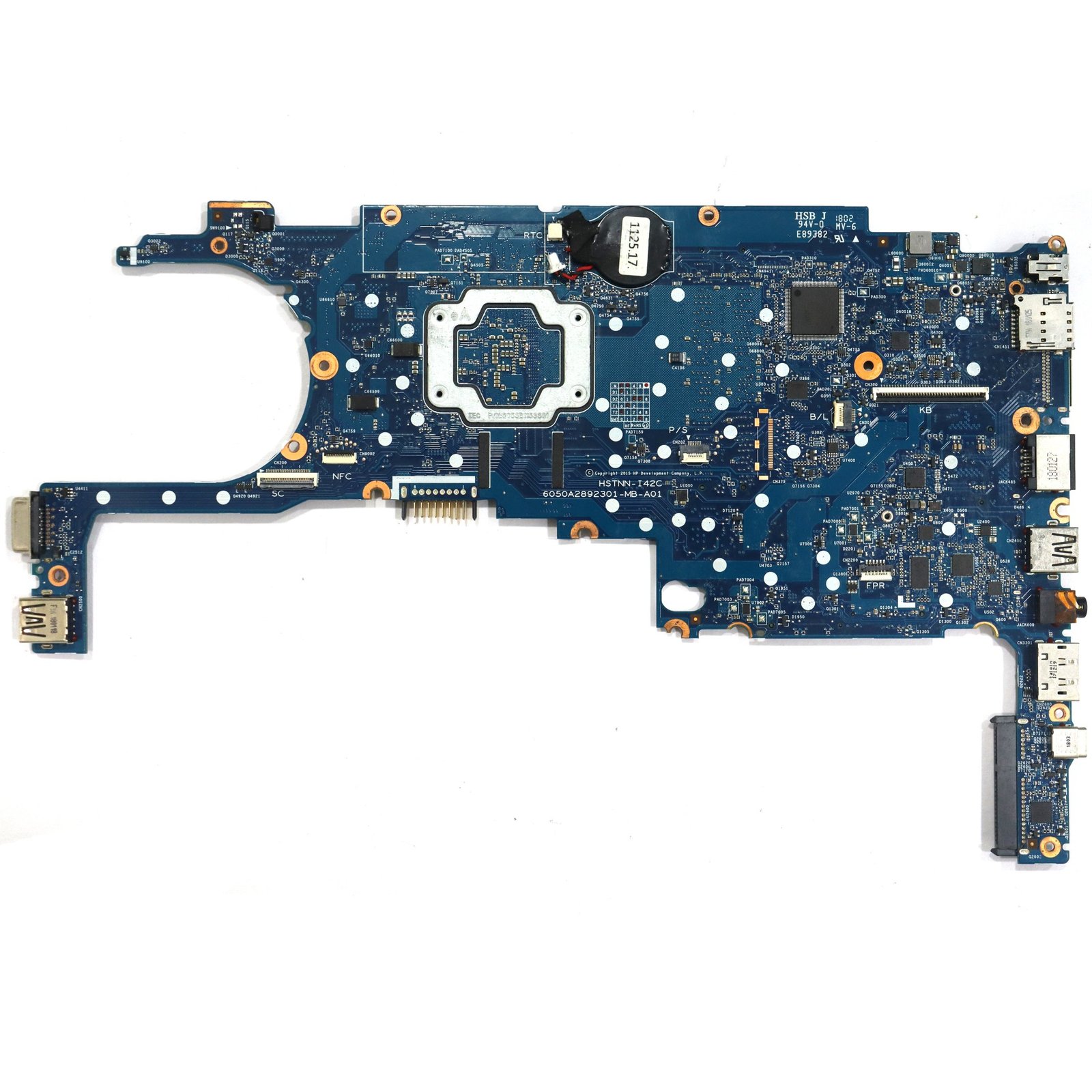 HP ELITEBOOK 820 G3 6050A2892301-MB-A01 LAPTOP MOTHERBOARD - Image 2