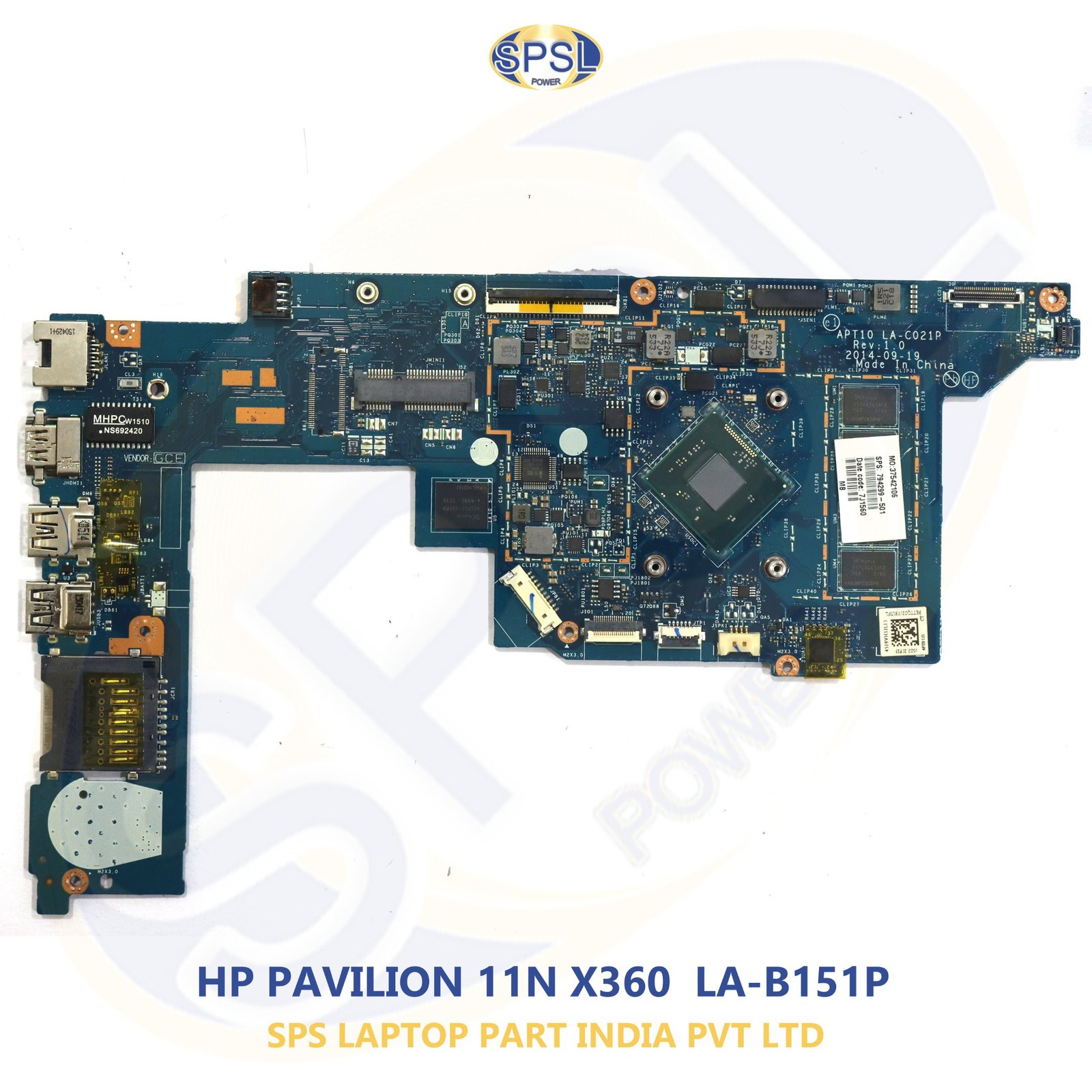 HP PAVILION 11N X360 LA-B151P LAPTOP MOTHERBOARD