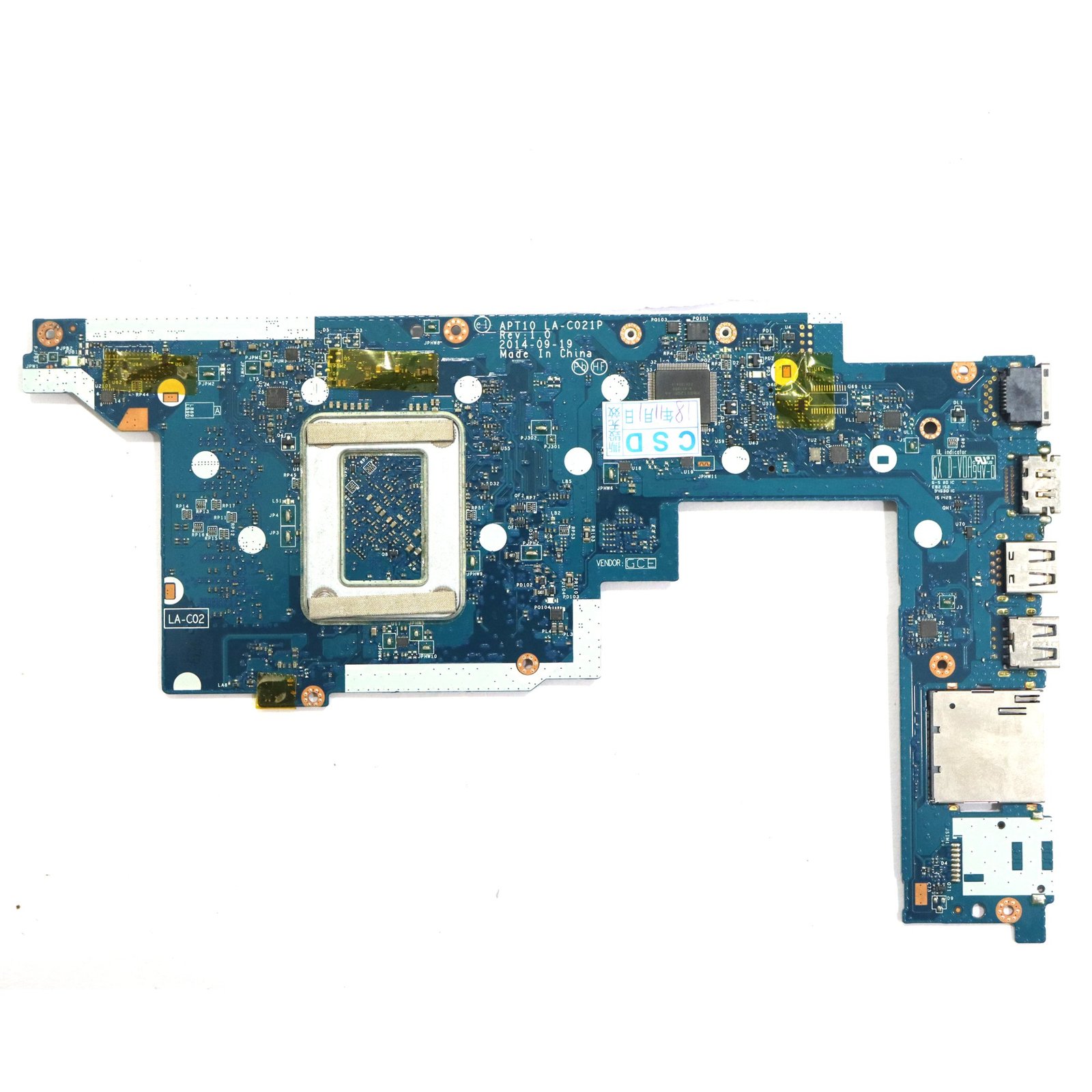 HP PAVILION 11N X360 LA-B151P LAPTOP MOTHERBOARD - Image 2