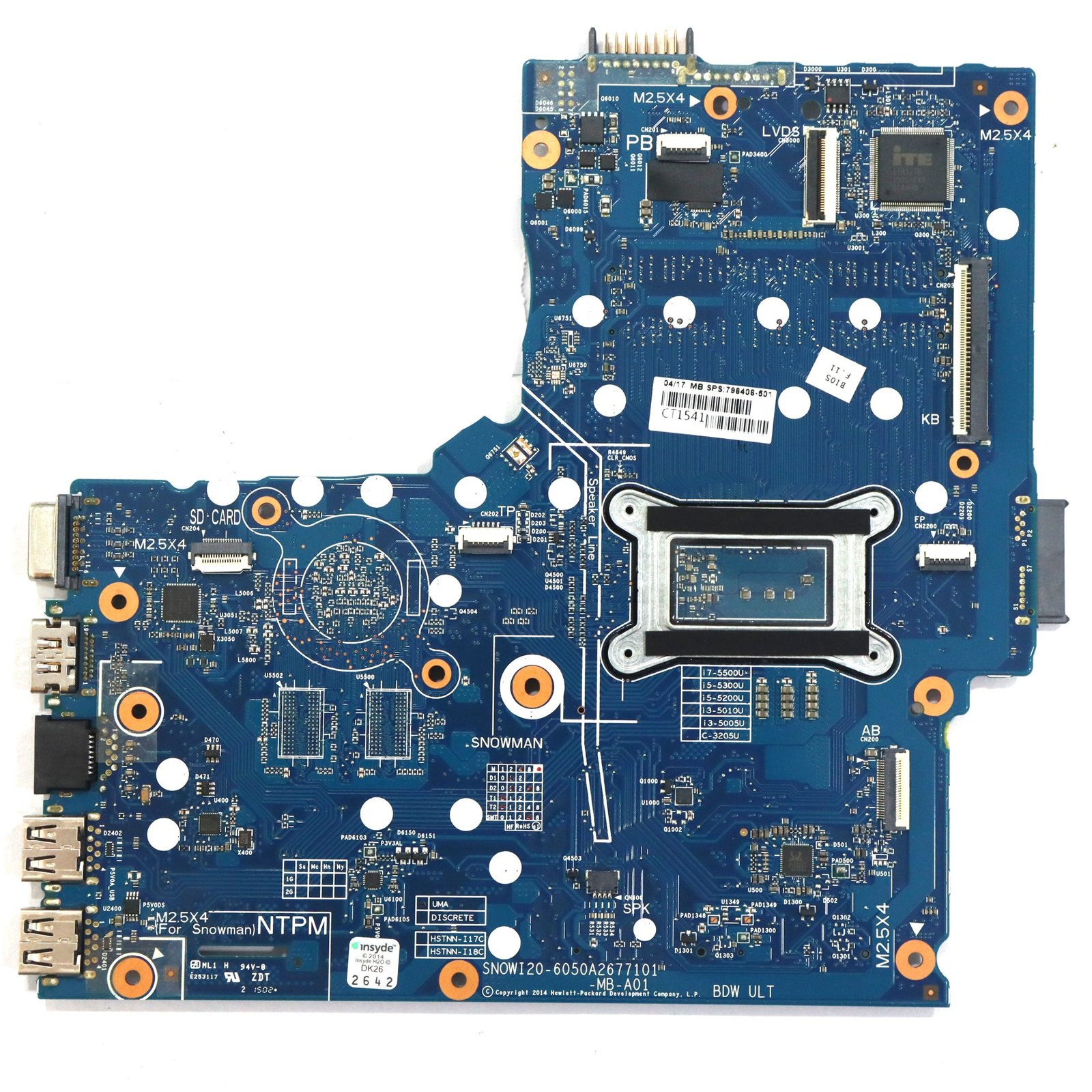 HP 340 G2 6050A2677101-MB-A01 LAPTOP MOTHERBOARD - Image 2