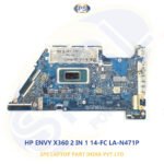 HP ENVY X360 2 IN 1 14-FC LA-N471P LAPTOP MOTHERBOARD
